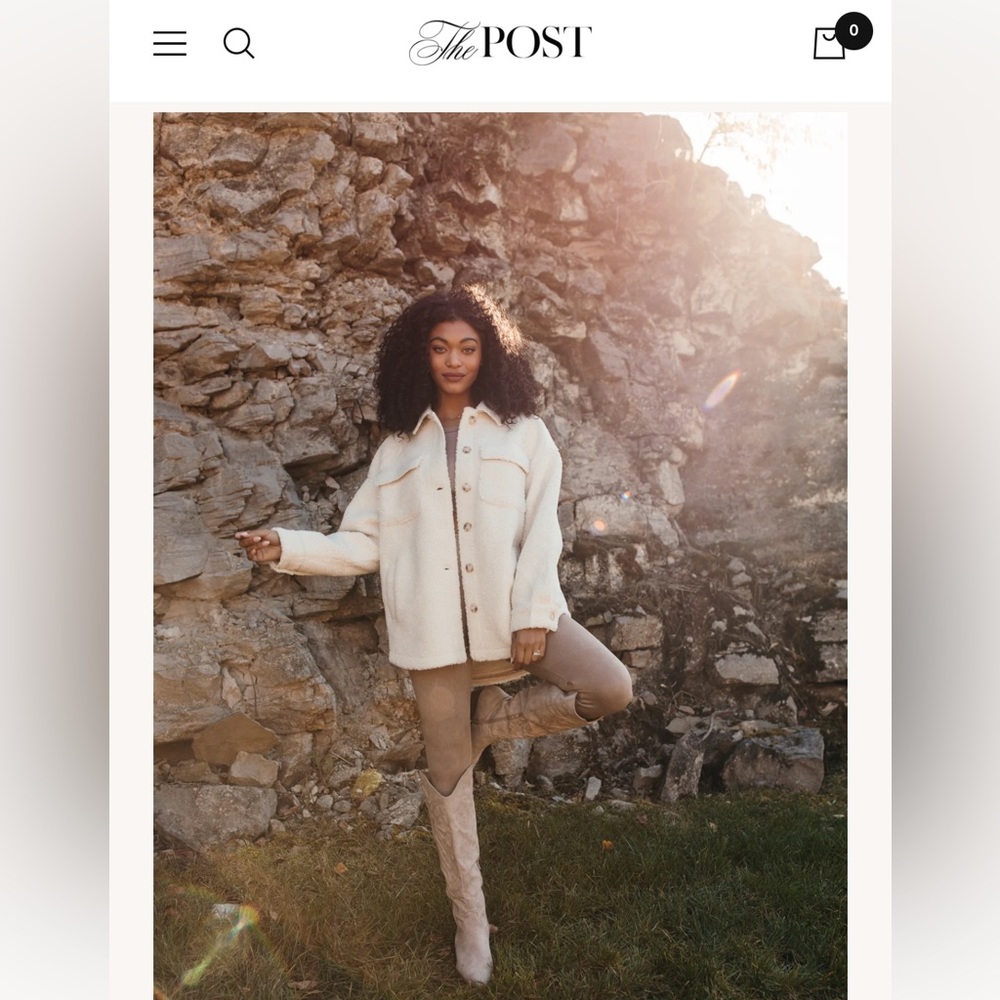 Teddi Sherpa Jacket